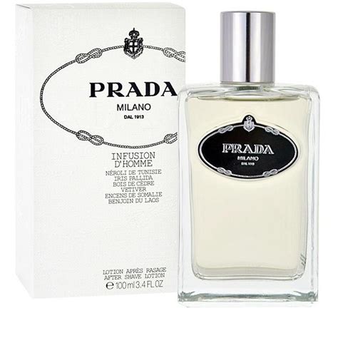 prada pour homme 3.4 with after shave|prada infusion d'homme.